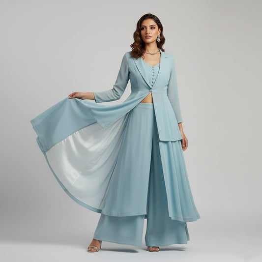 Palazzo Suit Set Linning